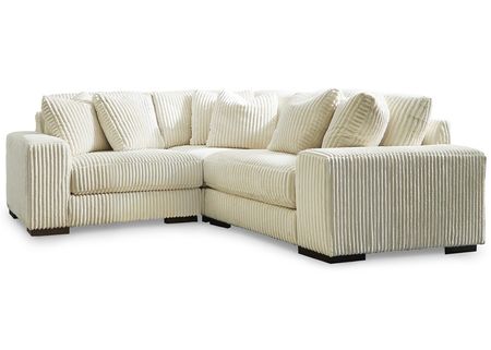 Dolly White 3 Pc. Sectional