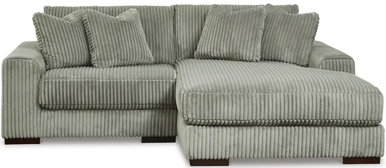 Dolly Gray 2 Pc. Sectional W/ Chaise