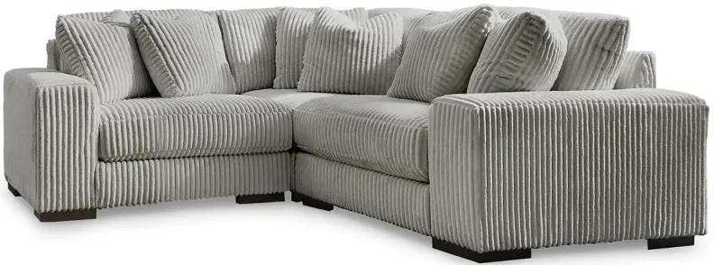 Dolly Gray 3 Pc. Sectional