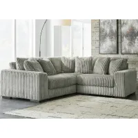 Dolly Gray 3 Pc. Sectional