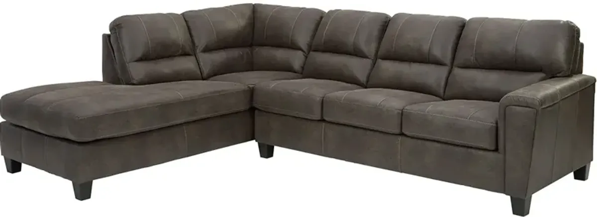 Maywood 2 Pc. Sectional W/ Full Sleeper (Reverse)