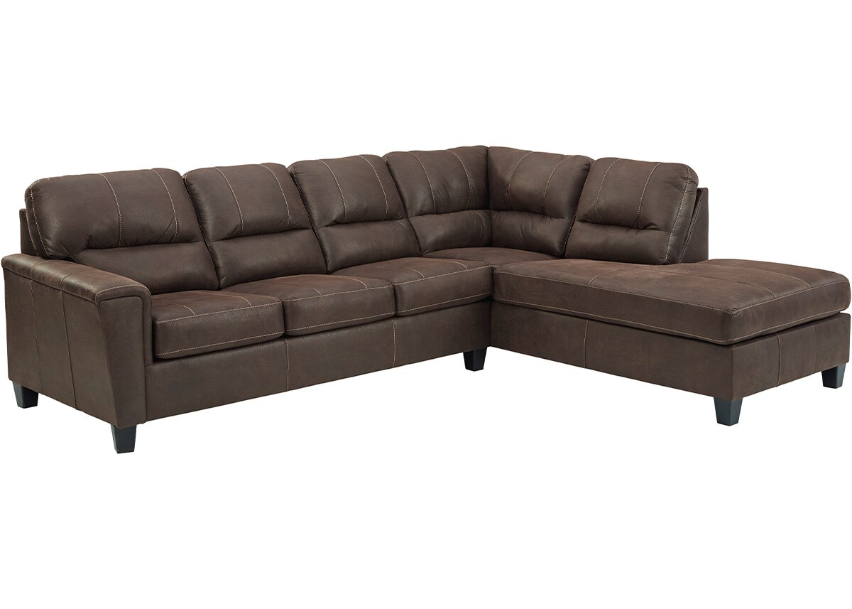 Maywood Brown 2 Pc. Sectional