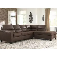 Maywood Brown 2 Pc. Sectional