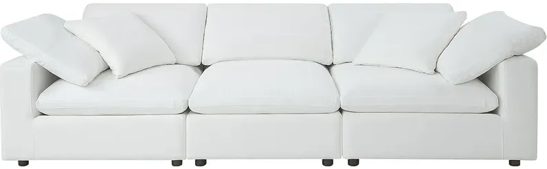 Aabria White 3 Pc. Sectional