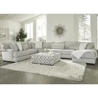 Rupa Gray 4 Pc. Sectional W/ Chaise