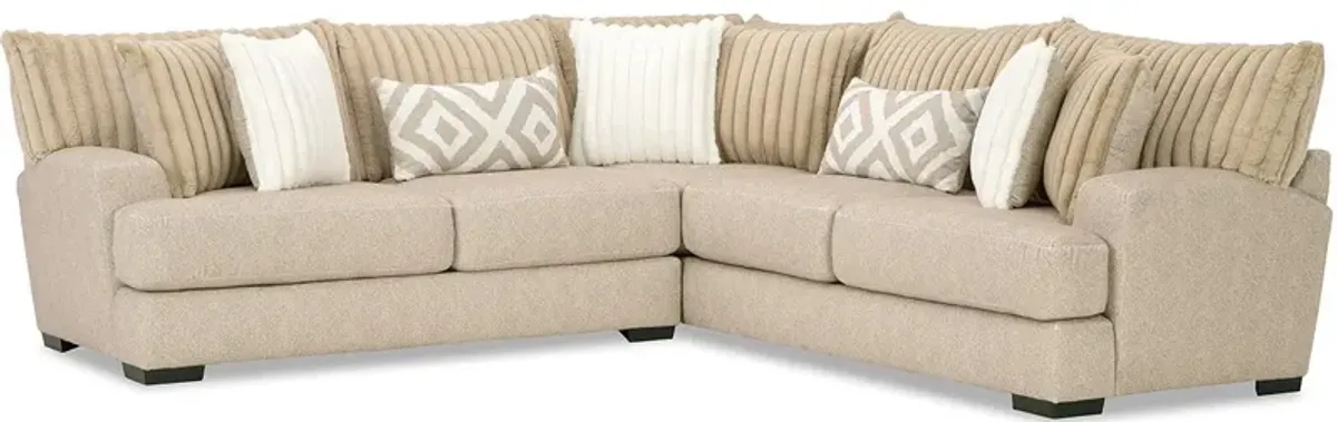 Rupa Brown 2 Pc. Sectional