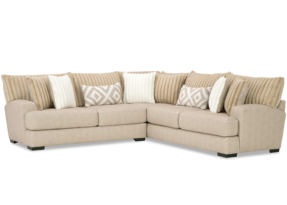 Rupa Brown 2 Pc. Sectional