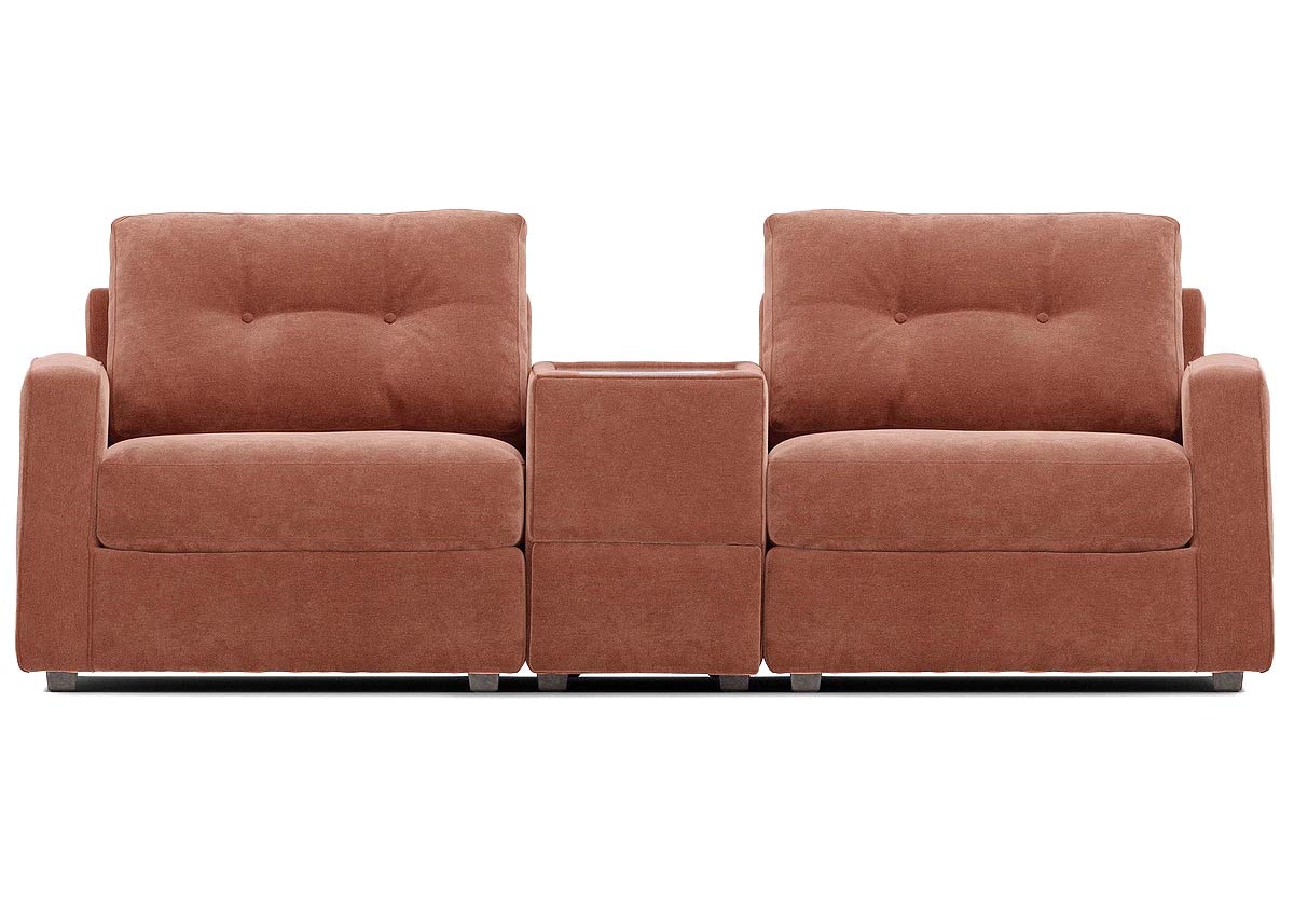 ModularOne Orange 3 Pc. Sectional By Drew & Jonathan