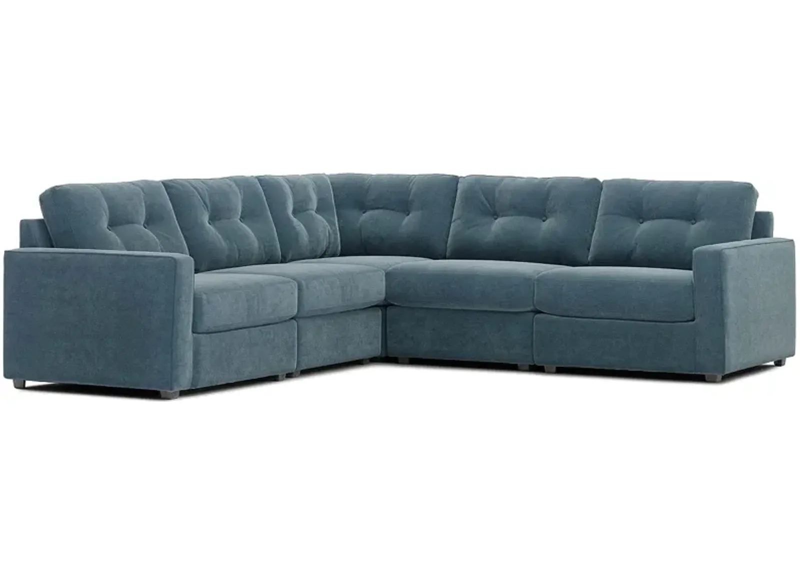 ModularOne Teal 5 Pc. Sectional By Drew & Jonathan