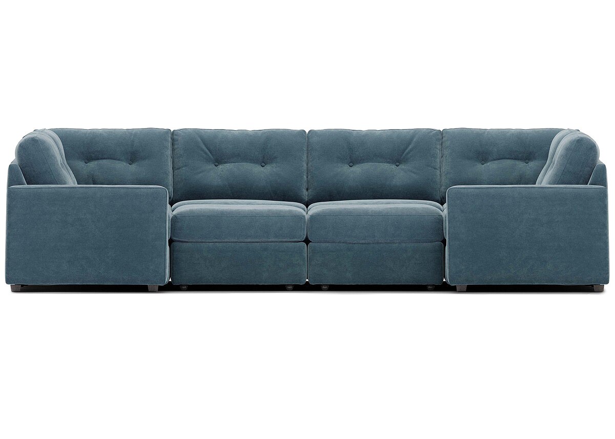 ModularOne Teal 8 Pc. Sectional By Drew & Jonathan