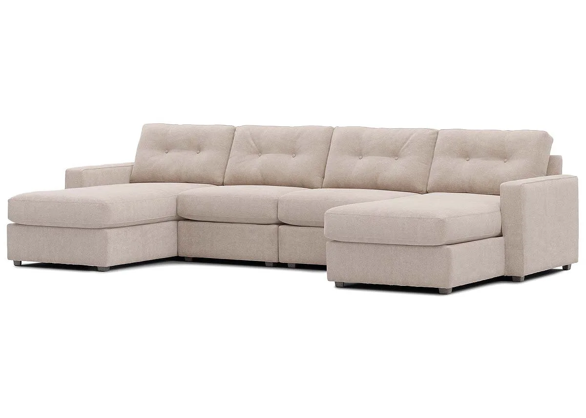 ModularOne Beige 4 Pc. Sectional By Drew & Jonathan