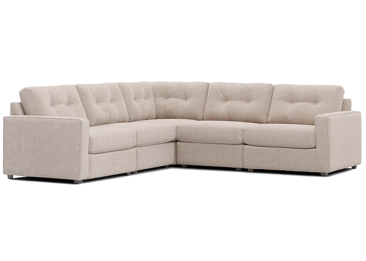 ModularOne Beige 5 Pc. Sectional By Drew & Jonathan