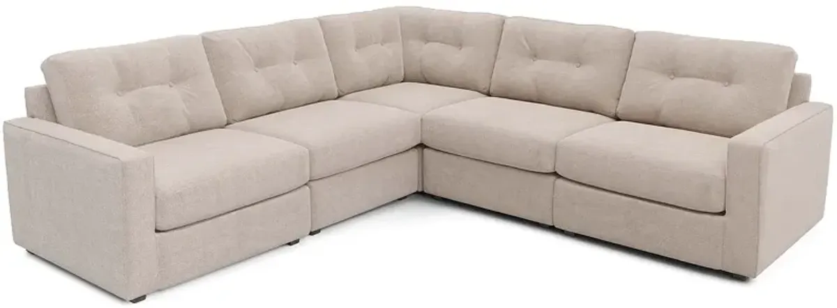 ModularOne Beige 5 Pc. Sectional By Drew & Jonathan