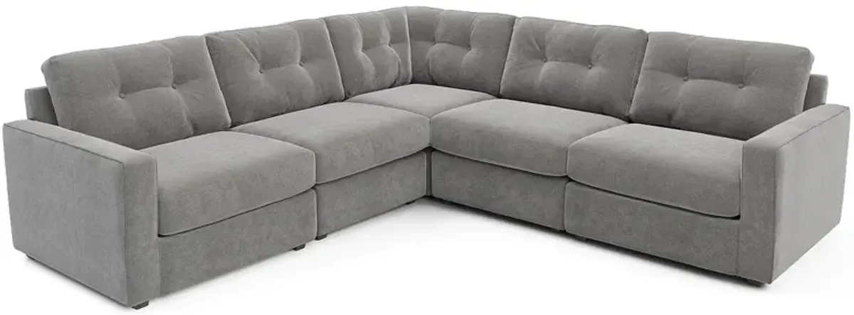 ModularOne Gray 5 Pc. Sectional By Drew & Jonathan