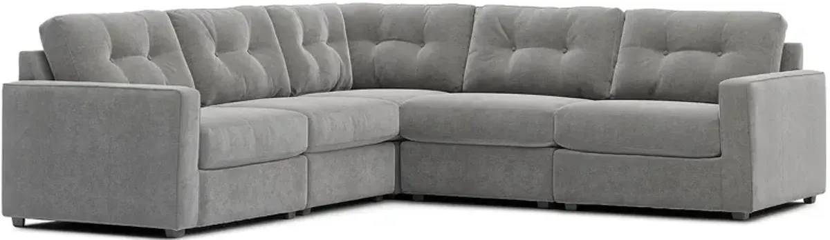 ModularOne Gray 5 Pc. Sectional By Drew & Jonathan