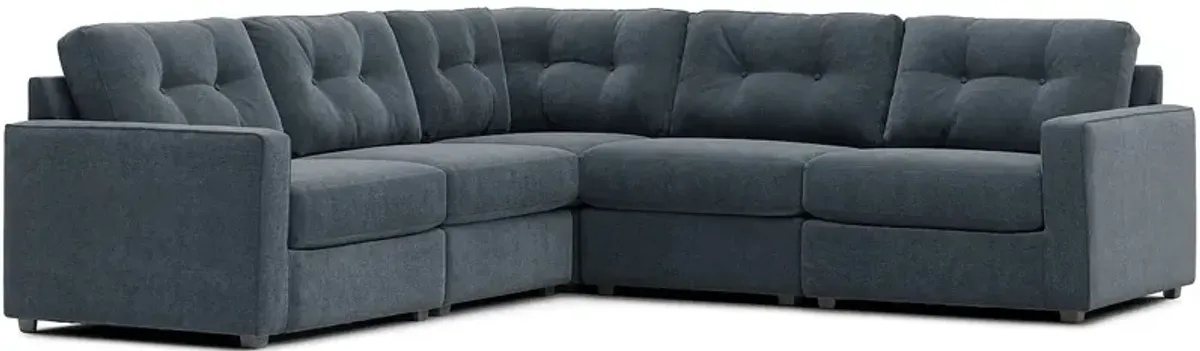 ModularOne Blue 5 Pc. Sectional By Drew & Jonathan