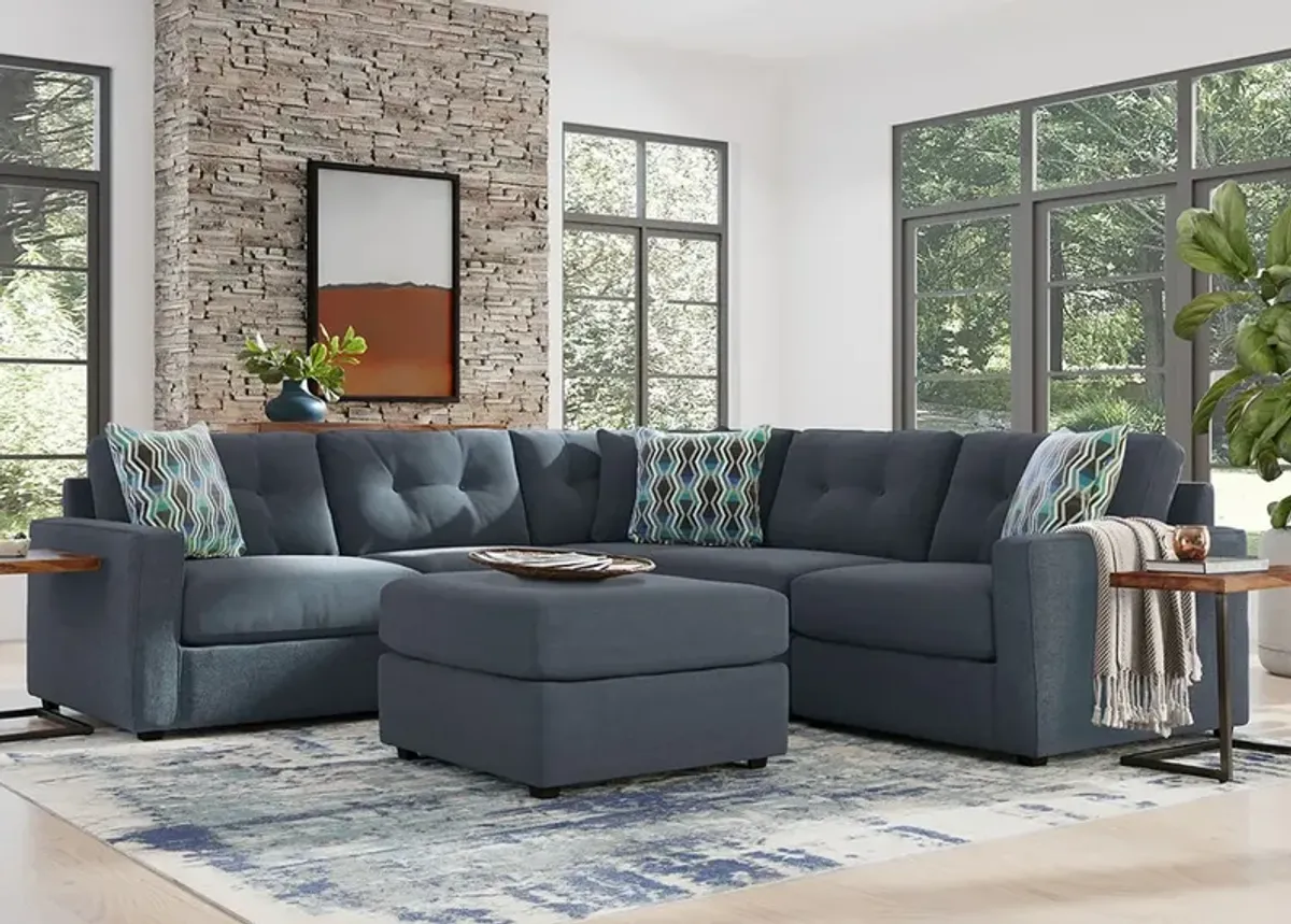 ModularOne Blue 5 Pc. Sectional By Drew & Jonathan