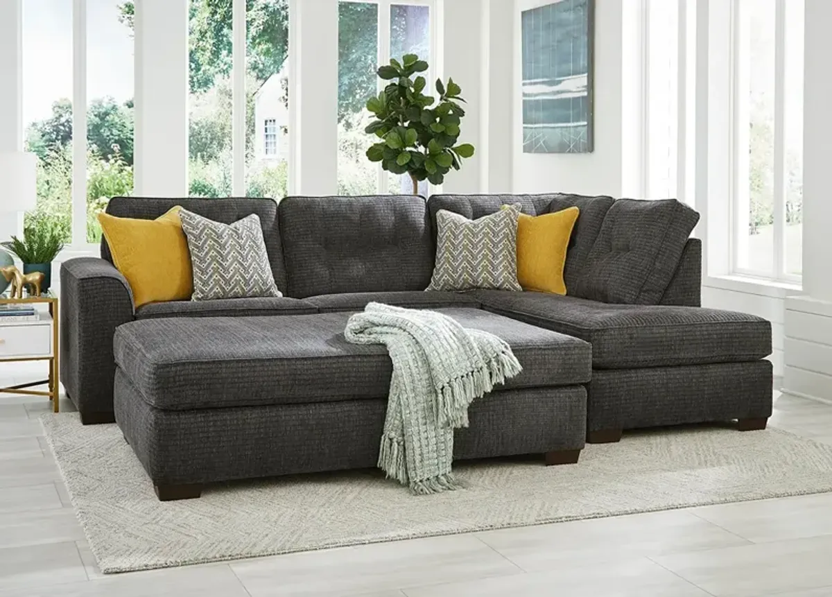 Terri 2 Pc. Sectional W/ Ottoman