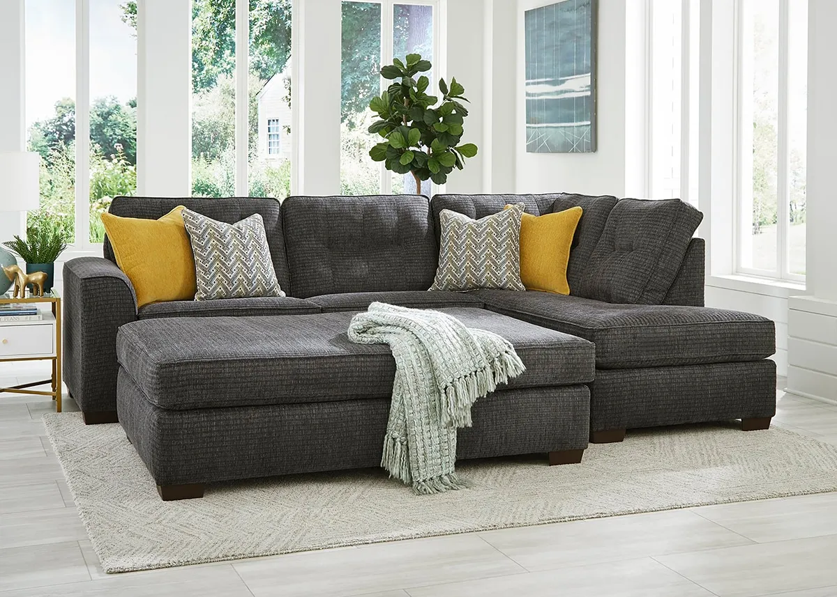 Terri 2 Pc. Sectional W/ Ottoman