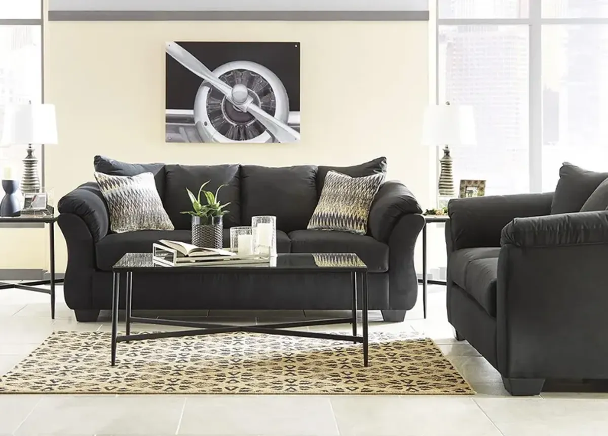 Bingley Black 3 Pc. Living Room