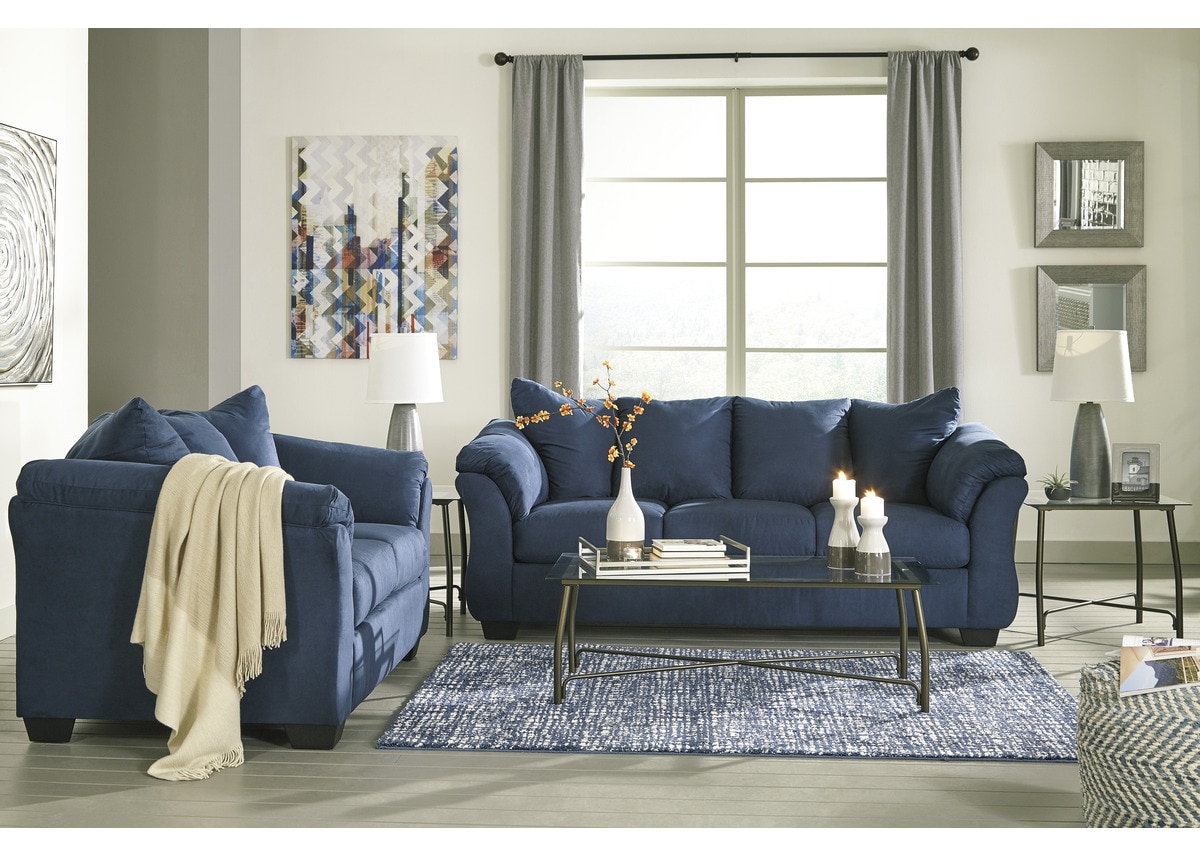 Bingley Blue 2 Pc. Living Room