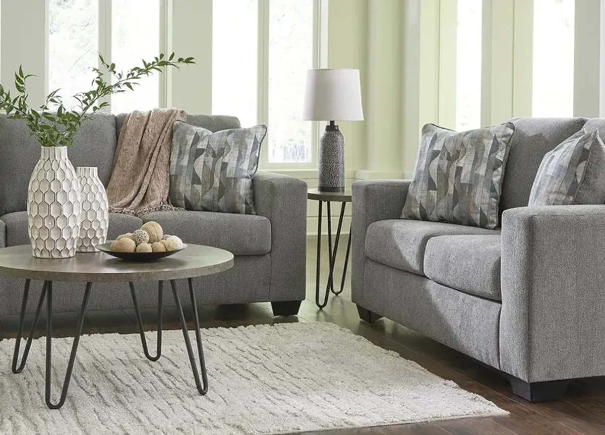 Sanford Gray 3 Pc. Living Room