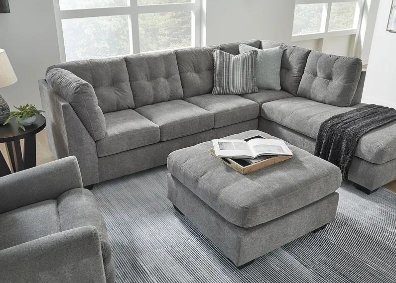 Bleecker Gray 2 Pc. Sectional