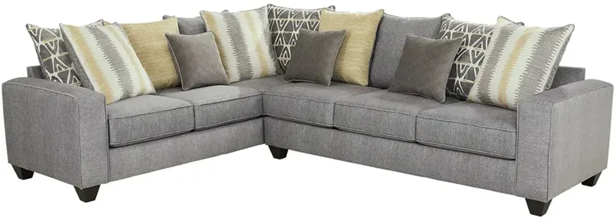 Anders 2 Pc. Sectional W/ Ottoman