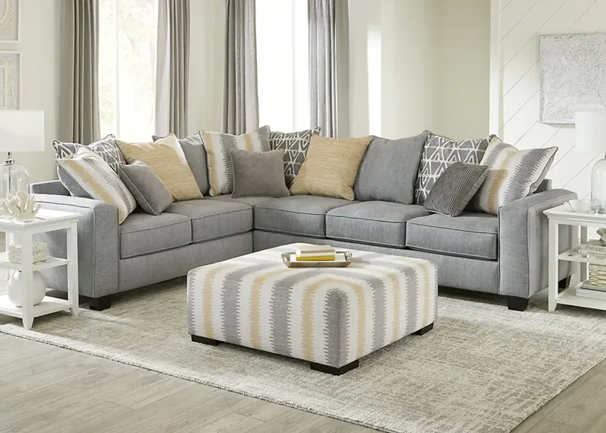 Anders 2 Pc. Sectional W/ Ottoman