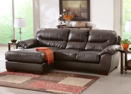 Liam Godiva 2 Pc. Sectional W/ Chaise (Reverse)