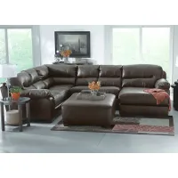 Liam Godiva 3 Pc. Sectional W/ Armless Loveseat & Chaise