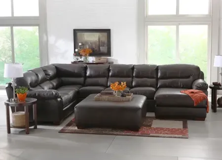 Liam Godiva 3 Pc. Sectional W/ Chaise