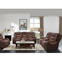 Durango Brown 2 Pc. Power Reclining Living Room W/ Power Headrests