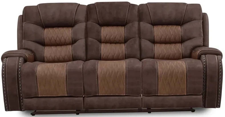 Durango Brown 3 Pc. Power Reclining Living Room W/ Power Headrests