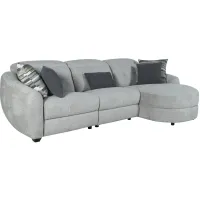 Murray 3 Pc. Power Reclining Sectional W/ Power Headrests & Chaise