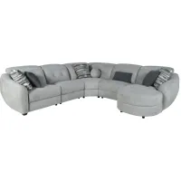 Murray 5 Pc. Power Reclining Sectional W/ Power Headrests & Chaise