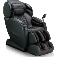 Nevaeh Black/Espresso Massage Chair
