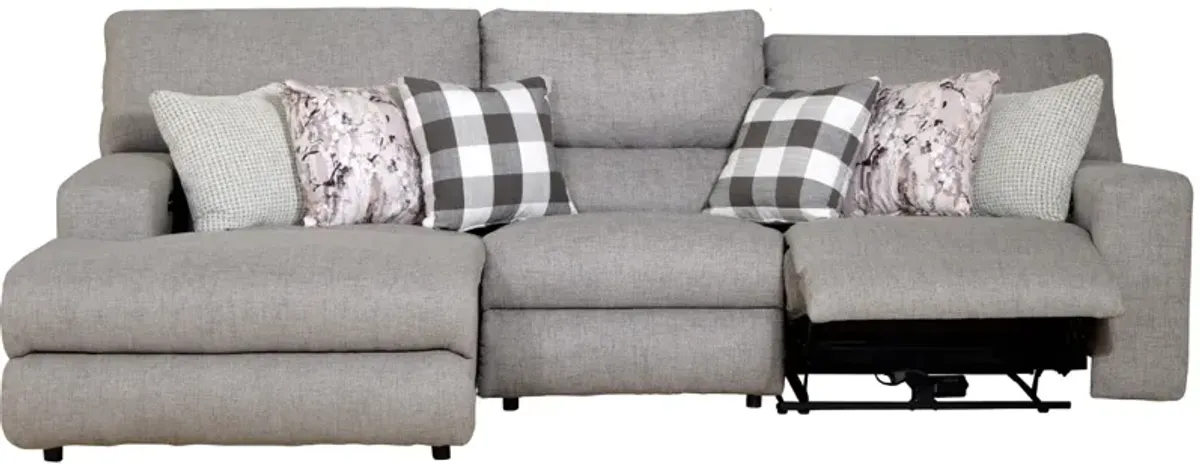 Perdita 3 Pc. Power Reclining Sectional (Reverse)