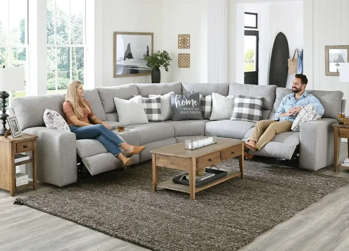 Perdita 6 Pc. Power Reclining Sectional