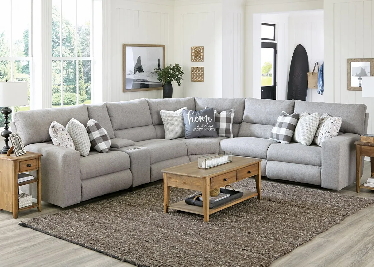 Perdita 6 Pc. Power Reclining Sectional