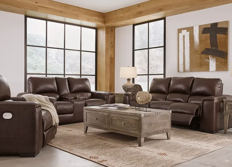 Azriel Leather 3 Pc. Power Reclining Living Room