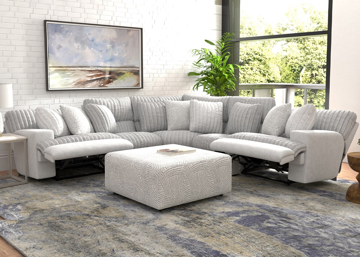 Kayen 5 Pc. Power Reclining Sectional