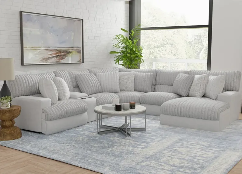 Kayen 6 Pc. Power Reclining Sectional W/ Power Chaise