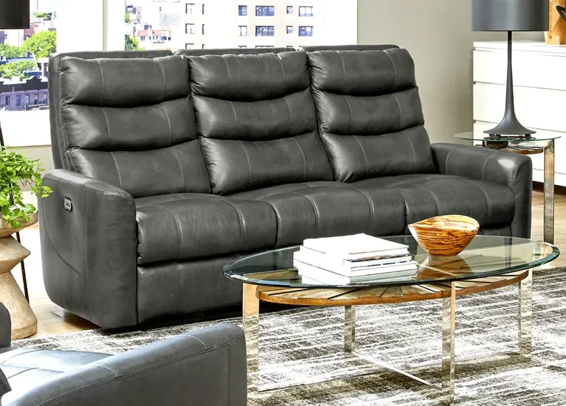 Drew Leather 2 Pc. Power Reclining Living Room