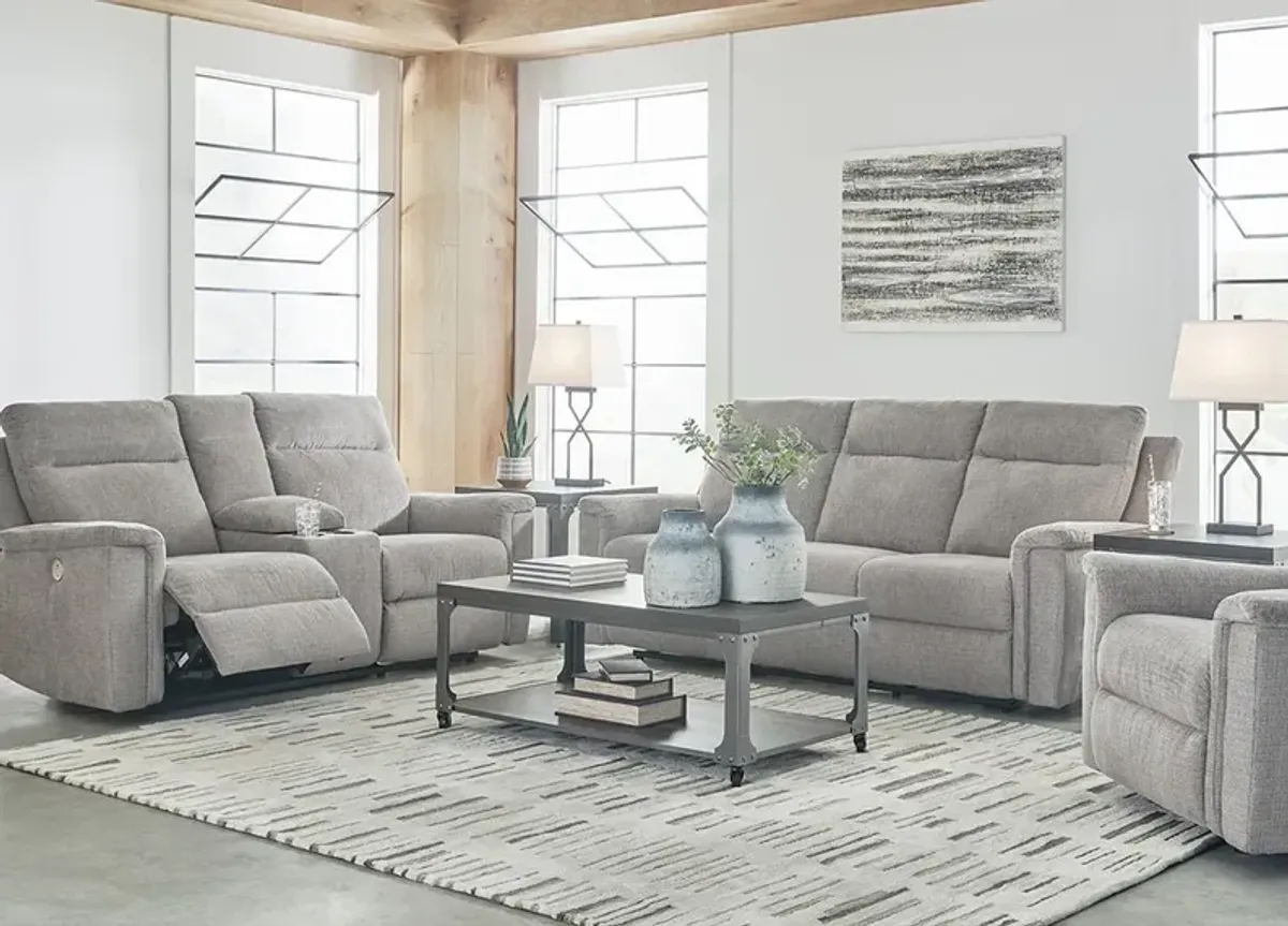 Seneca Beige 3 Pc. Power Reclining Living Room