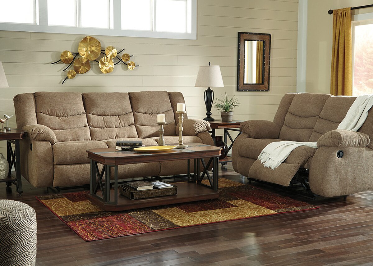 Cullen Tan 2 Pc. Reclining Living Room