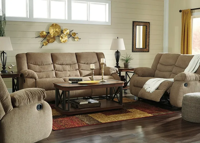 Cullen Tan 3 Pc. Reclining Living Room