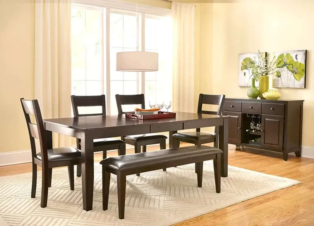 Nicki Cherry 6 Pc. Dinette