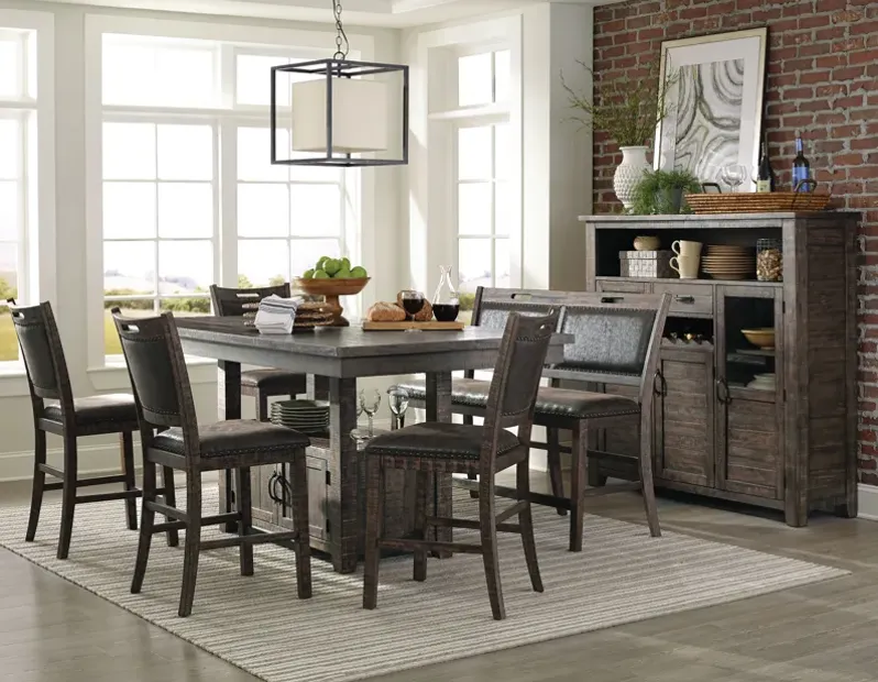 Canton Gray 5 Pc. Counter Height Dinette