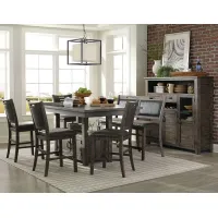 Canton Gray 6 Pc. Counter Height Dinette